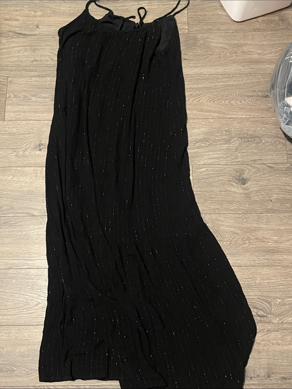 a new day Black Sparkle Maxi Dress